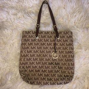 Michael Kors brown tote